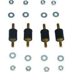 【ME-12(M4) 4PIECES】ULVAC 防振ゴム ME-12(M4) 4個入