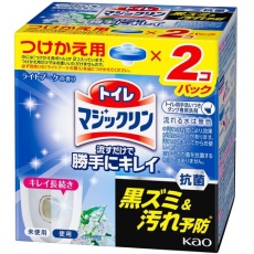 【233394】Kao トイレマジックリン 流すだけで勝手にキレイ ライトブーケ 詰替用 2個入