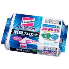 【311887】Kao トイレクイックル 消臭ストロング つめかえ用 20枚