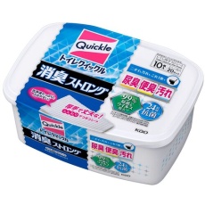 【311870】Kao トイレクイックル 消臭ストロング 容器入 10枚入