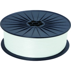【D-ROPE4500-W】TRUSCO ドローン用パイロットロープ PP4mm 長さ500m ボビン巻き ホワイト