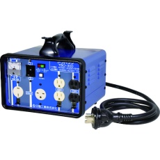 【TBO-300】NICHIDO 変圧器 昇圧降圧自在型トランス 屋内型 3KVA 安全ブレーカ付