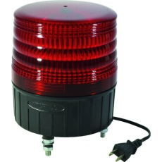 【NLF150-100V-R】NICHIDO 大型LED回転灯 LEDフラッシャー150 100V 赤