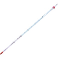 【0110-00】佐藤 アルコール棒状温度計(30cm)0:100
