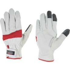 【RF-1 RED M】ペンギンエース 豚革手袋 レスキューフォース レッド M