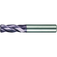 【3562 12.008】GUHRING 4枚刃エンドミル コーナーR レギュラFIREコート 12mm