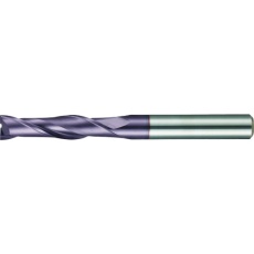 【3021 4.000】GUHRING 2枚刃エンドミル ロングFIREコート 4mm