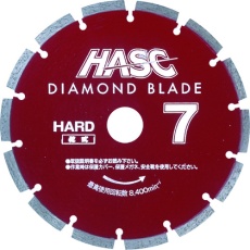 【HD-7】MEIHO コンクリート用ダイヤモンドカッター ダイヤモンドブレード 180mm 乾式