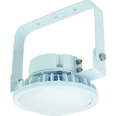 【L70B-P-HM110-50K】NICHIDO ハイスペックハイディスク70W 電源装置内蔵型 昼白色 吊下げ型 乳白