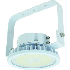 【L70B-P-H110-50K】NICHIDO ハイスペックハイディスク70W 電源装置内蔵型 昼白色 吊下げ型 ワイド