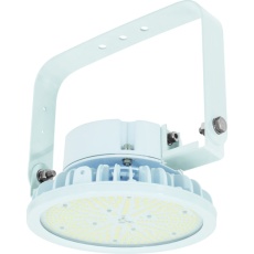 【L100B-P-H110-50K】NICHIDO ハイスペックハイディスク100W 電源装置内蔵型 昼白色 吊下げ型 ワイド