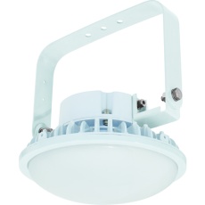 【L150B-P-HM110-50K】NICHIDO ハイスペックハイディスク150W 電源装置内蔵型 昼白色 吊下げ型 乳白
