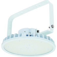 【L200B-P-H110-50K】NICHIDO ハイスペックハイディスク200W 電源装置内蔵型 昼白色 吊下げ型 ワイド