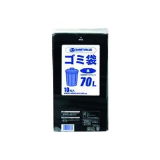 【N210J-70】JTX 861311)ゴミ袋LDD 黒 70L10枚