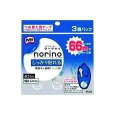 【TG-1221R-3】PLUS 39349)ノリノプロ しっかり貼れる つめかえ 3P