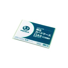 【D160J-A4】JTX 34534)再生カードケース硬質透明枠A4