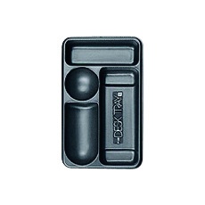 【S BK】PLUS 63828)デスクトレー S ブラック
