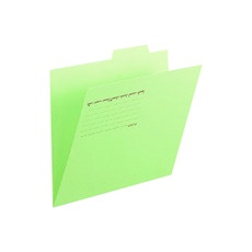 【FL-061IF GR】PLUS 87096)個別フォルダ- FL-061IF A4E グリ-ン