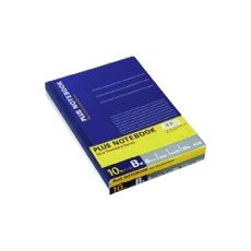【NO-003BS-10P】PLUS 76730)ノートブック B5 B罫 10冊