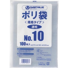 【B310J】JTX 354132)ポリ袋 10号 100枚