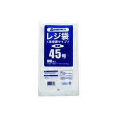 【B745J】JTX 830307)レジ袋<省資源タイプ>No.45 100枚