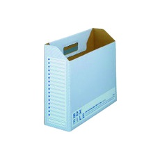 【FL-099BF BL】PLUS 553988)ボックスファイル FL-099BF A4E 青 10冊