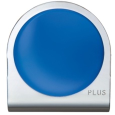 【80566】PLUS )カラーマグネットクリップ 小 ブルー