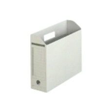 【FL-051BF GY】PLUS 78084)ボックスファイル FL-051BF A4E グレー