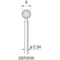 【DEP2038】ダイヤエコノミー2(電着ダイヤモンドポイント)