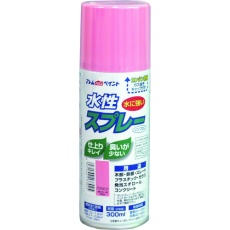 【00001-09529】アトムペイント 水性スプレー 300ML パステルピンク