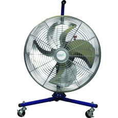 【AFF-18NL】アクアシステム 無給油エアモーター式工場扇 フロア型 (アルミハネ45cm)