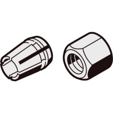 【2610010072】コレットナットセット6mm
