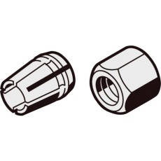 【2610008122】コレットナットセット1/4