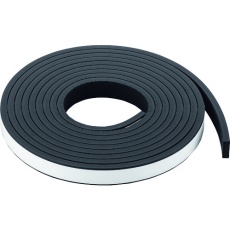 【SYEP10-3060】光 シャッター用気密材粘着テープ付10×30×6000mm