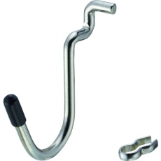 【BUF-43】光 パンチングボード用U型フック キャップ黒