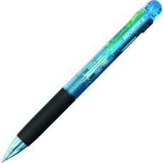 【BC-FRC40】Tombow 4色ボールペン リポーター4 透明ブルー