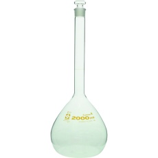【026050-2000】SIBATA メスフラスコ カスタムA 2000mL