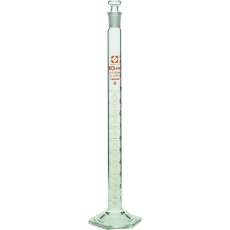 【026580-10】SIBATA 有栓メスシリンダー カスタムA 10mL