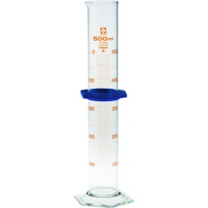 【026500-500】SIBATA メスシリンダー カスタムA 500mL