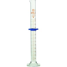 【026500-25】SIBATA メスシリンダー カスタムA 25mL