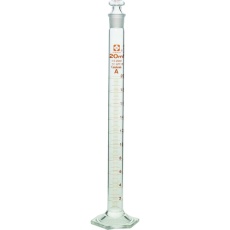 【026580-20】SIBATA 有栓メスシリンダー カスタムA 20mL