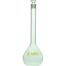 【026050-200】SIBATA メスフラスコ カスタムA 200mL