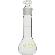 【023080-50】SIBATA メスフラスコ 短形 50mL