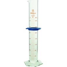 【026500-300】SIBATA メスシリンダー カスタムA 300mL