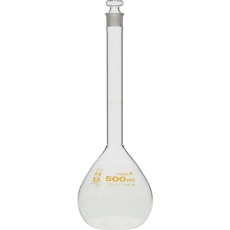 【026050-500】SIBATA メスフラスコ カスタムA 500mL