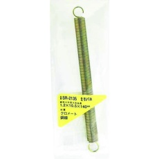 【SR-2135】WAKI 鉄引きバネ 1.2×10.5×140(1個入)