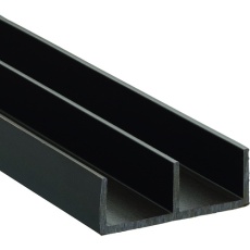 【PTL3011】光 簡易内窓用フレーム&レール 上レールブラウン11×30.5×915mm