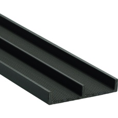 【PTL4011】光 簡易内窓用フレーム&レール 下レールブラウン5×30.5×915mm