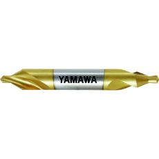 【CE-S-V-1-5X60X14】ヤマワ コーティング強ねじれ溝A形60° センタ穴ドリル 旧JIS1形 CE-S V(1) 5X60°X14
