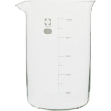 【010020-10000】SIBATA ビーカー 目安目盛付 10000mL